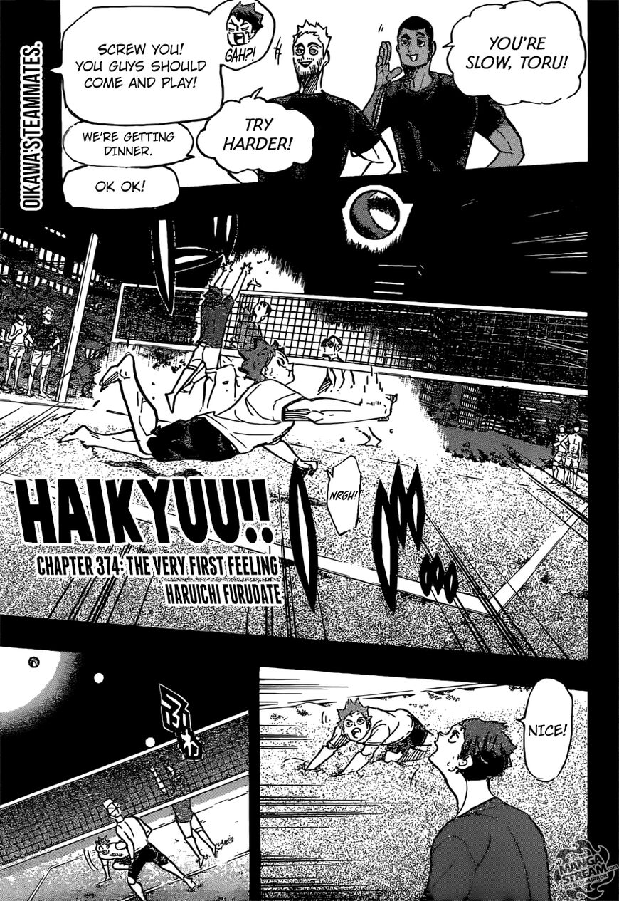 Haikyu!!-Chapter 374