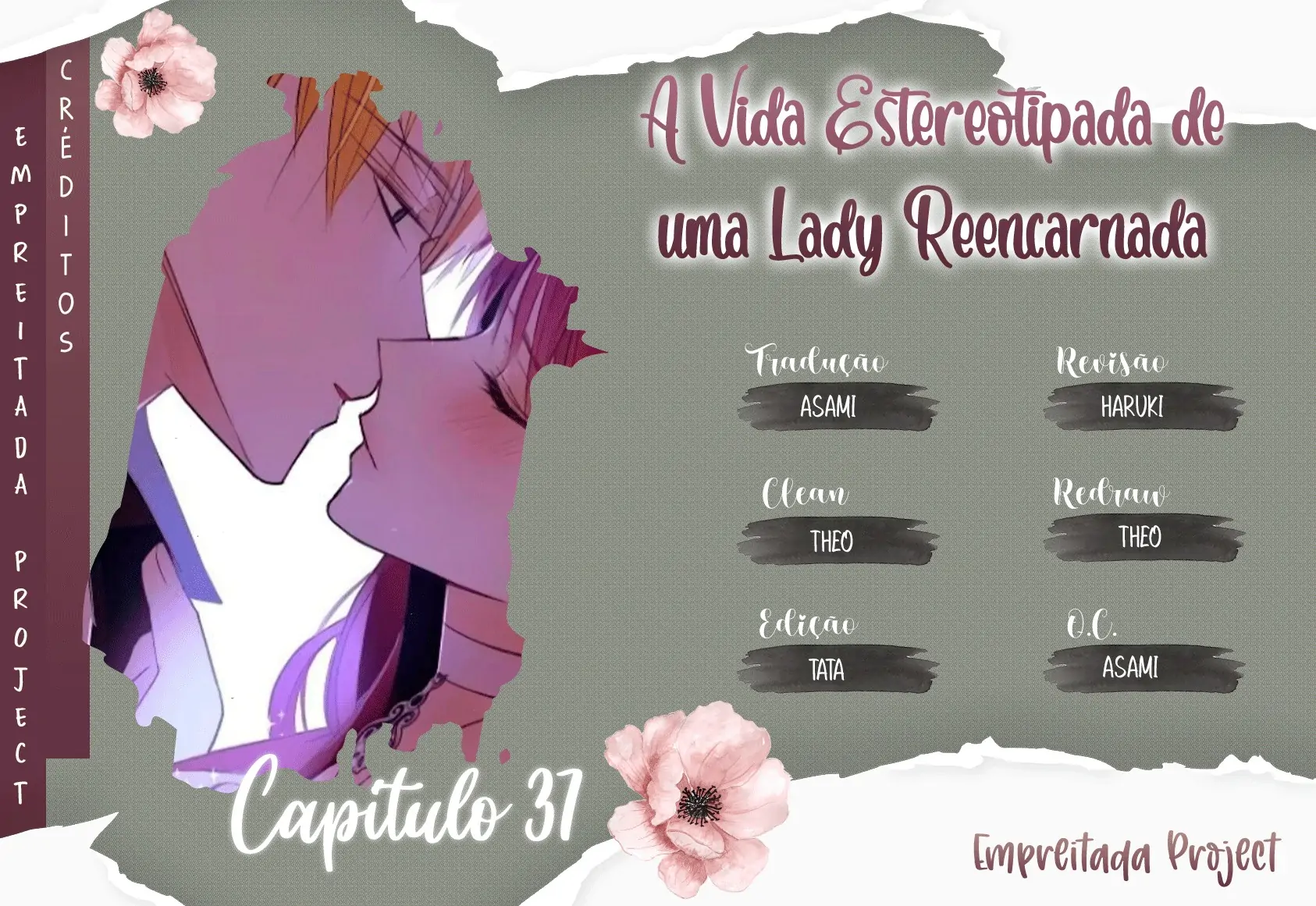 A Vida Estereotipada de uma Lady Reencarnada (Completo)-Chapter 37